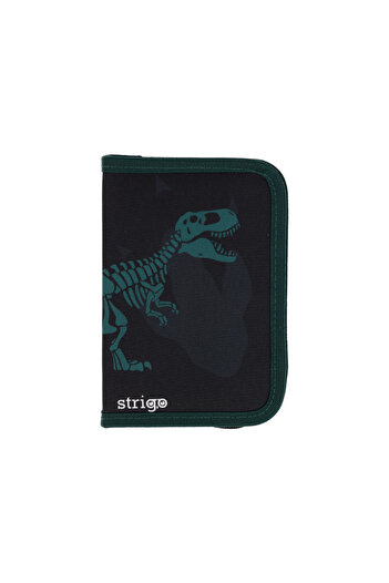Strigo Compartmented pencil case, unequipped, Dinosaur SSC260