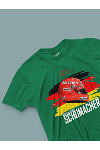 FNBX Michael Schumacher Visor Printed T-Shirt