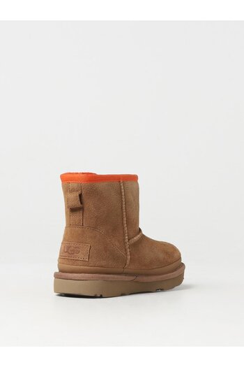 UGG Mini Zippered Logo Children's Boots – Brown