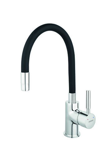 Other Zumba Black Kitchen Tap w/ Chrome Flexible Spout