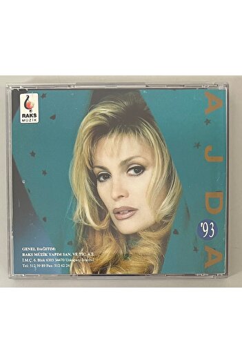 Raks Ajda Pekkan 93 Cd (Original 1993 Period Edition Cd)