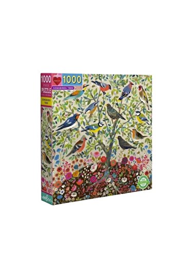 Eeboo Puzzle Eeboo, Songbirds Tree, 1000 Pieces