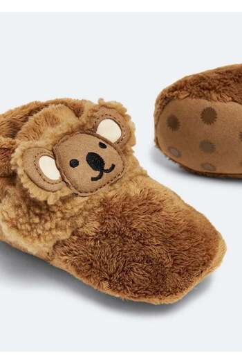 UGG Bixbee – Brown Koala Stuffie Baby Boot