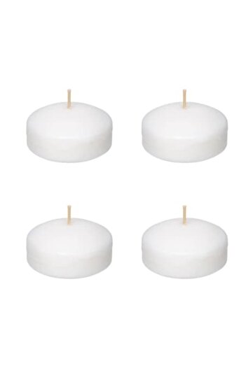 OEM Floating Decorative Candles with Patchouli Scent, 5x2 cm - 4 pieces