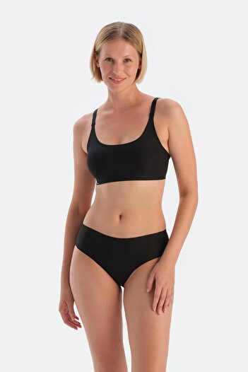 Eros Black Camisole Hipster Panties