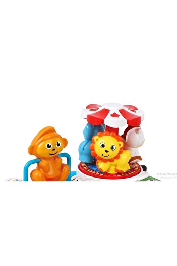 Lioness Piano with sound and colorful animals, Lioness, 20 x 15 x 18 cm
