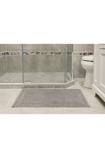 LaraLisa Collection 100% Natural Cotton 2 Pieces 50X80 Bath Foot Towels