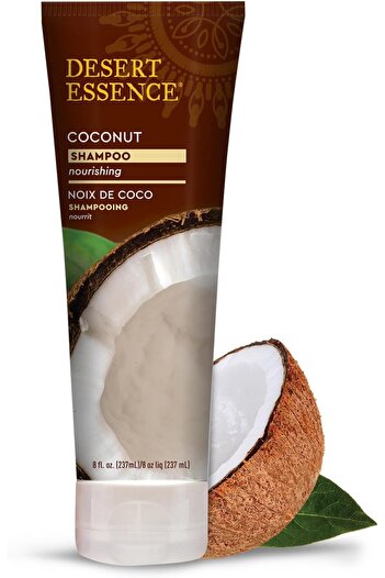 Desert Essence Coconut Shampoo for All Hair Types by