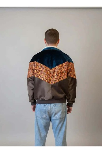 CANMODA (7532) Large / Xlarge Size Compatible Vintage Patterned Special Jacket