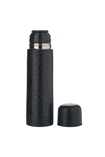 BUR Thermal Water Bottle, Black Matte, 500 ml
