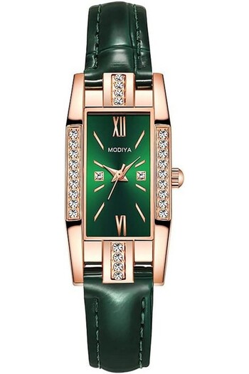 SXCDD Classic ladies watch, green, Kolla på-5,