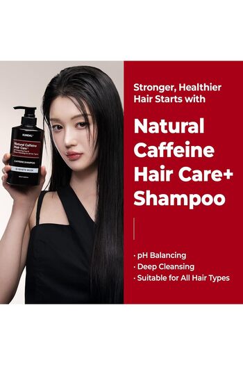 Kundal Caffeine Shampoo 500ml by - Cherry Blossom
