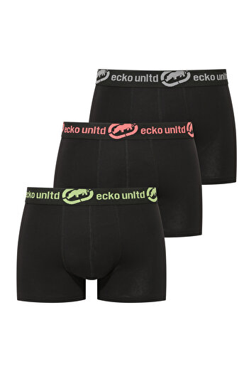 ECKO Black 3-Pack Boxers