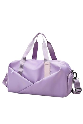 Rotixfy Gym Bag, Color Purple, Capacity 25-35L, Durable and Multifunctional