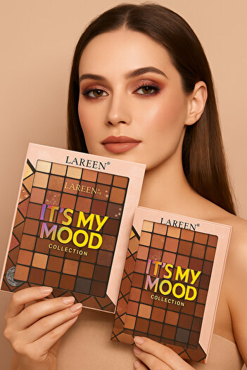 lareen 48 Color Eyeshadow Palette – Matte, Shimmer & Metallic Shades