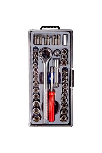 ANTBRO Set Trusa Antbro® cu 40 Surubelnite si diferite accesorii, metalice
