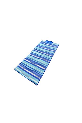 Ventoo ® Beach Mat with Inflatable Pillow, 180 x 86 cm, Light Blue