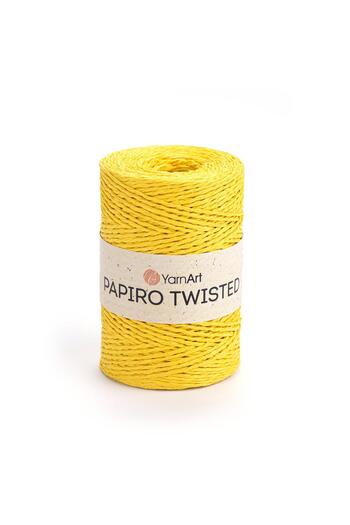 Yarnart Papiro Twisted - Paper Twine Yellow-1319