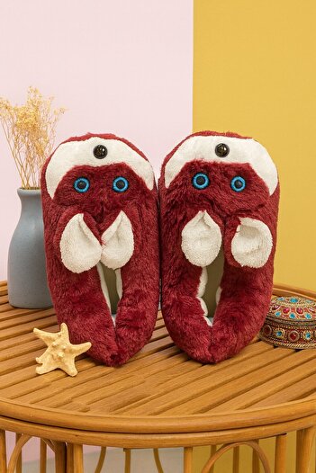 Moda Frato Hamster Plush Unisex Animal Slippers Home Shoes Pufidik