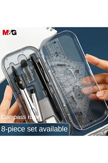Choice ACS90867 M&G Compass Set Ruler Measurement Set Learning Professional Multifunctional Drawing Tool Se