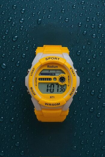 sezerekspres Children's Wristwatch Rodium Waterproof