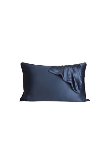 Rotixfy Silk Pillowcase by Rotixfy, Double Layer, Noble Blue, 48x74 cm