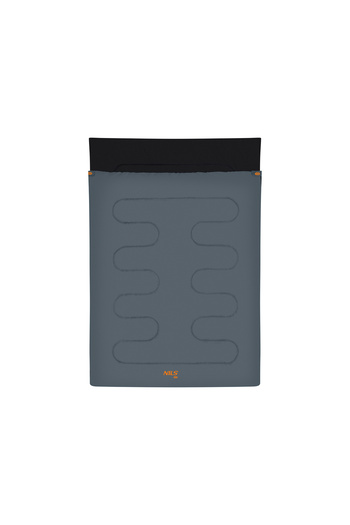 Other NC2001 ANTHRACITE-ORANGE DOUBLE SLEEPING BAG NILS CAMP