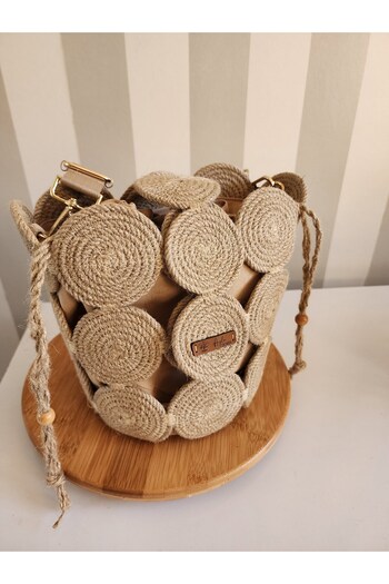 Yektayla Handmade Straw Bag, Designer Bag, Shoulder Bag