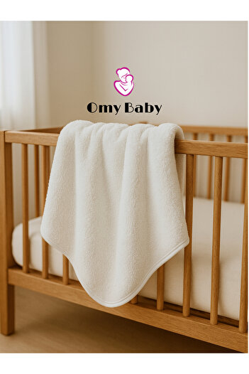 OMY Kuzu Welsoft Double Sided Blanket Unisex 90X90 Baby Swaddle Girls & Boys Winter Blanket