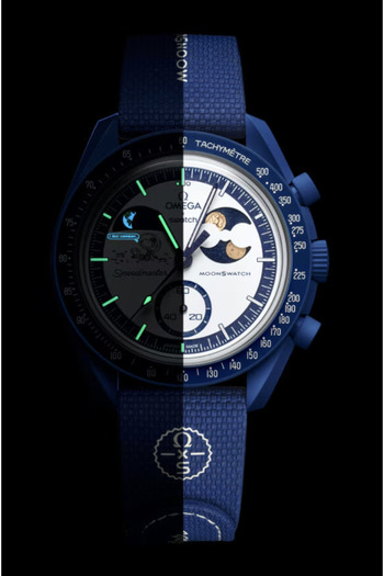 Swatch OMEGA X Moonswatch MISSION TO EARTHPHASE – MOONSHINE GOLD SO33N703L (limited edition)