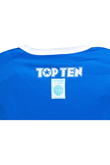 Top Ten WAKO Approved Tank Top “WAKO Kick Light”, Top Ten, Blue, L