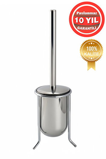 BanyomHome Clk Stainless Brass Fall Toilet Brush Toilet Brush Chrome Color