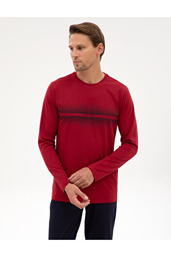 Pierre Cardin Bordo Pijama Takımı 50322634-900