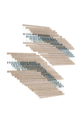 Generic 600 Pieces 30 Values 1/4W 1% Resistor Kit 10Ω - 1M Ohm Metal Film Resistors Assortment Set