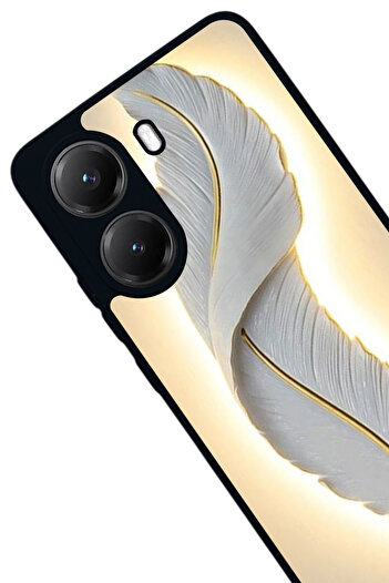 Aksel Kılıf Xiaomi Poco X7 Pro Compatible Printed, Matte Black, Soft Silicone, Protective, Shock-Absorbing Cover, Case