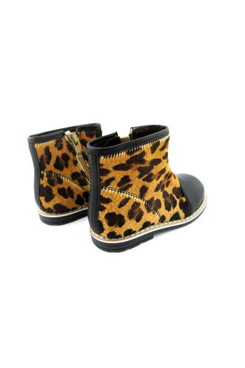 SEBICOOL Leopard Ankle Boots