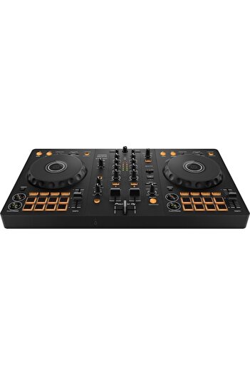 Pioneer Dj DJ Controller, Pioneer DJ, DDJ-FLX4 2-Channel, USB, Black