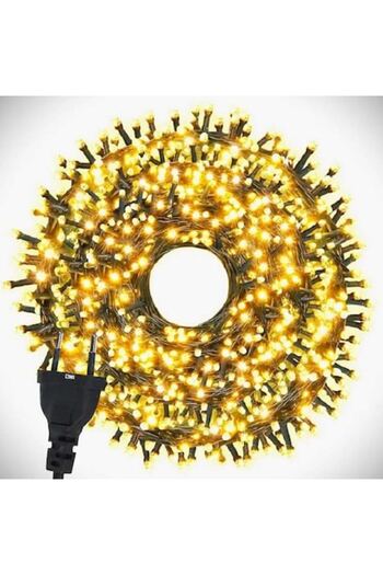 OEM Christmas Linear Light Installation , 72 m, 800 LEDs, With 8 Lighting Programs, For Outdoor/Indo