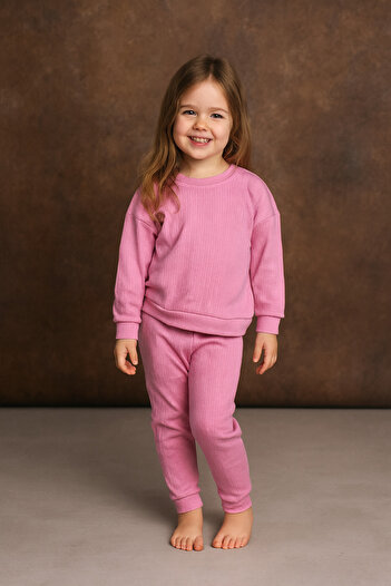 SOFYELLA Girl's Pajama Two-Piece Set