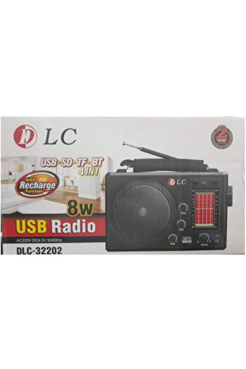 DLC Radio and Bluetooth Speaker - 8 Watt