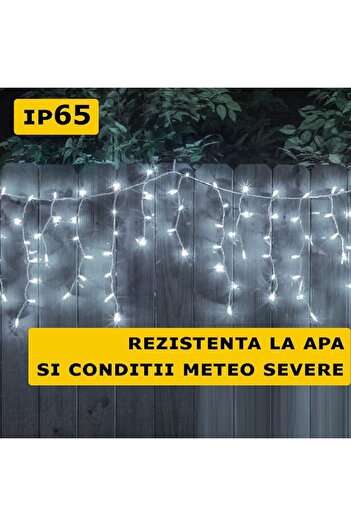 OEM Christmas Light Installation Icicle Type , 50 Meters, 1000 LEDs, Cold White