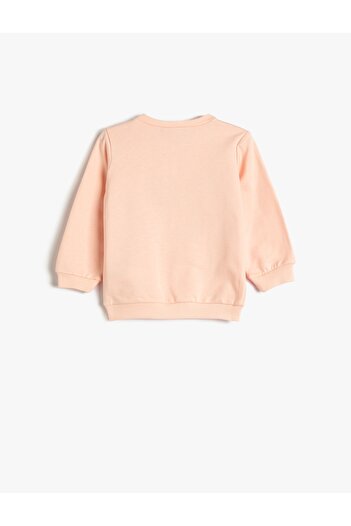 Koton Baby Girl Sweat 6Wmg10065Ak Pink