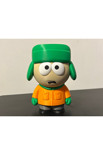 HasFar Tech Kyle - South Park Green Hat Decorative Figure – 3D Printed Collectible Figurine
