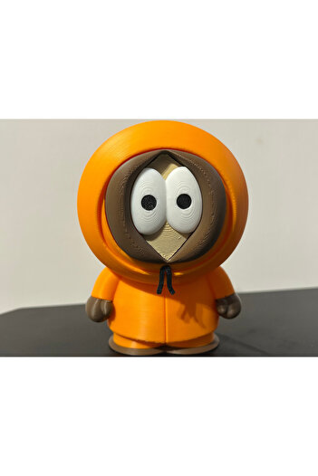 HasFar Tech Kenny - South Park Orange Hooded Decorative Figure – 3D Printed Collectible Figurine
