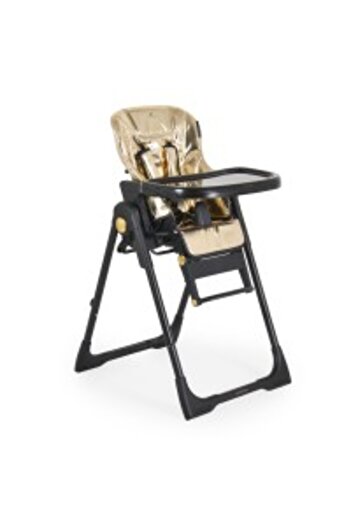 Cangaroo Children's High Chair Tiramisu 2 in 1 Gold Limited Edition, Convertible to Classic Chair, A