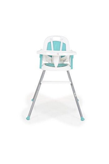 Moni 3-in-1 High Chair Amaretti Mint, Detachable and Adjustable Feeding Tray