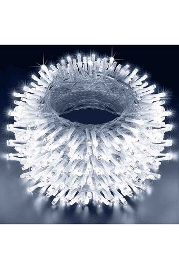 ChristmasWorld Instalație de Crăciun Rola 100M liniară, 500 LED-uri, ALB RECE, Interior/Exterior IP44