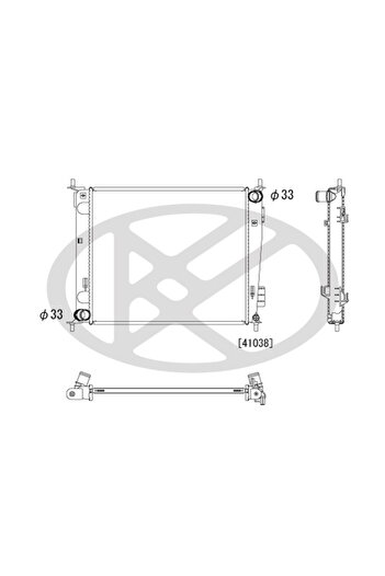 Koyorad Radiator, Kia SOUL I Koyroad