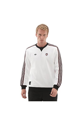 Beşiktaş Jm4911-E Adidas Bjk Icon Swt Men's Sweatshirt White
