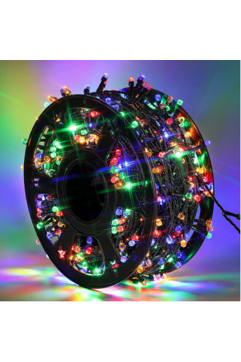 ChristmasWorld Instalație de Crăciun 500 LED-uri 100 m - MULTICOLOR